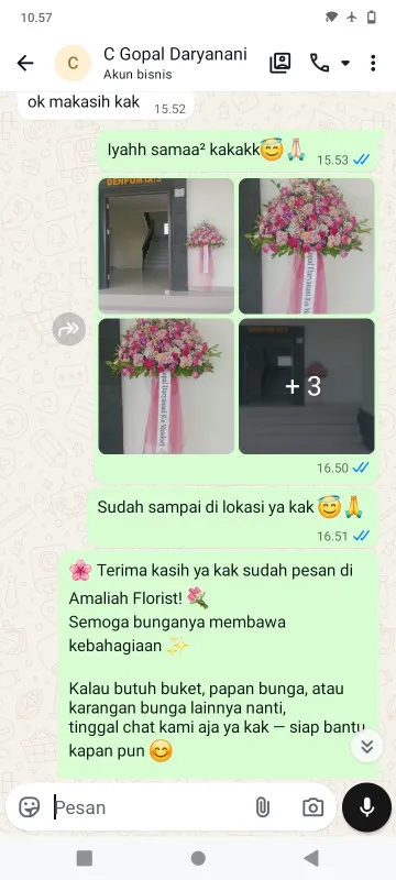 Pengiriman Karangan Bunga Citimbang Salem
